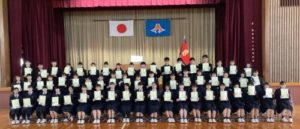 ３年生全商三冠以上表彰