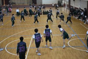 3年生がドッチボール