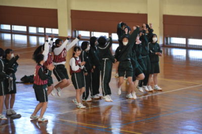 １年生スポーツ大会　女子バスケット